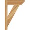 Ekena Millwork Traditional Slat Rough Sawn Outlooker, Western Red Cedar, 6"W x 16"D x 24"H OUT06X16X24TRA06RWR - alternate 4